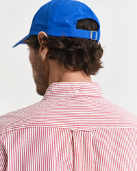 Camicia seersucker a righe regular fit