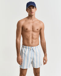 Pantaloncini da bagno a righe larghe