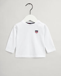 T-shirt Retro Shield a maniche lunghe baby boy