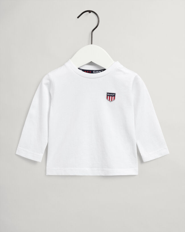T-shirt Retro Shield a maniche lunghe baby boy