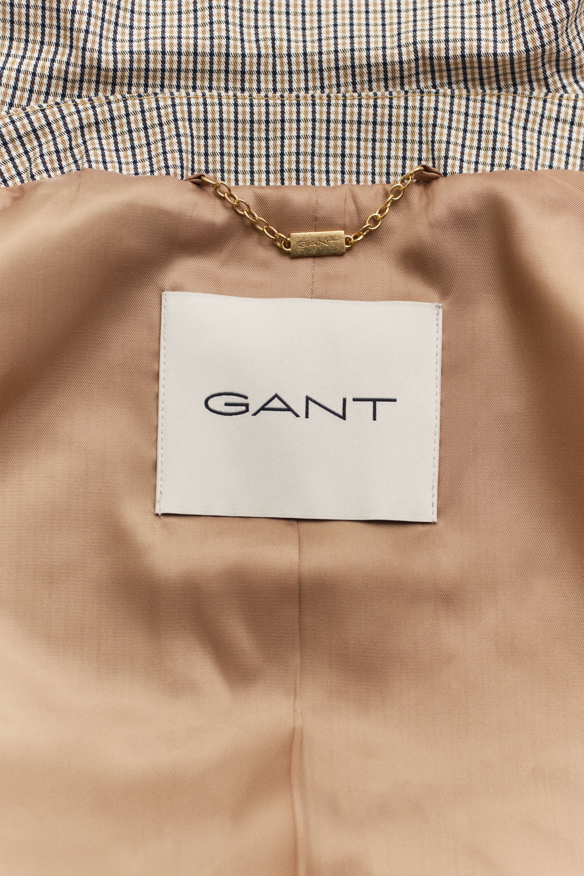 Impermeabile a quadri