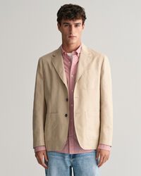 Blazer in cotone regular fit