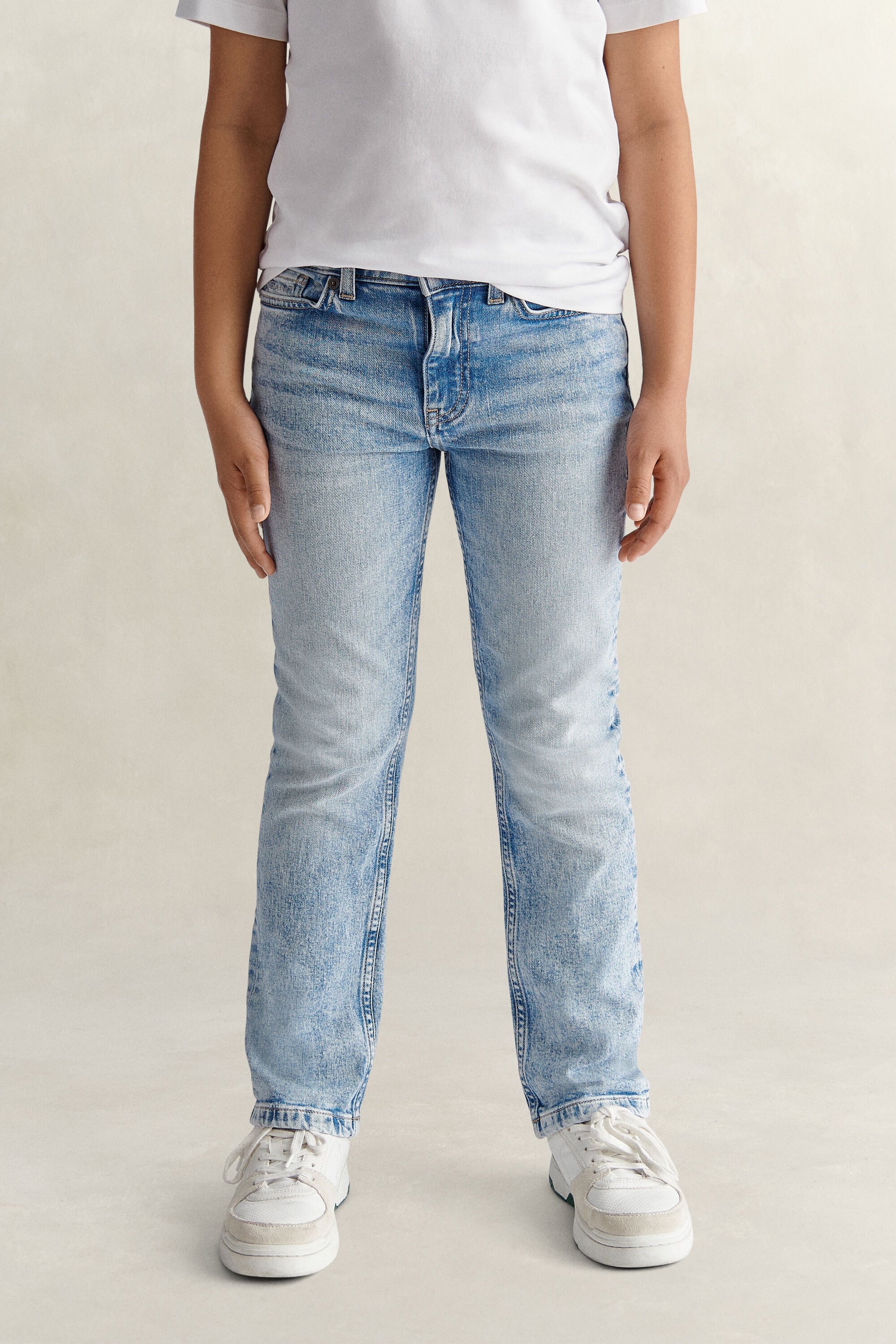 Jeans Teen Boys con vestibilità dritta