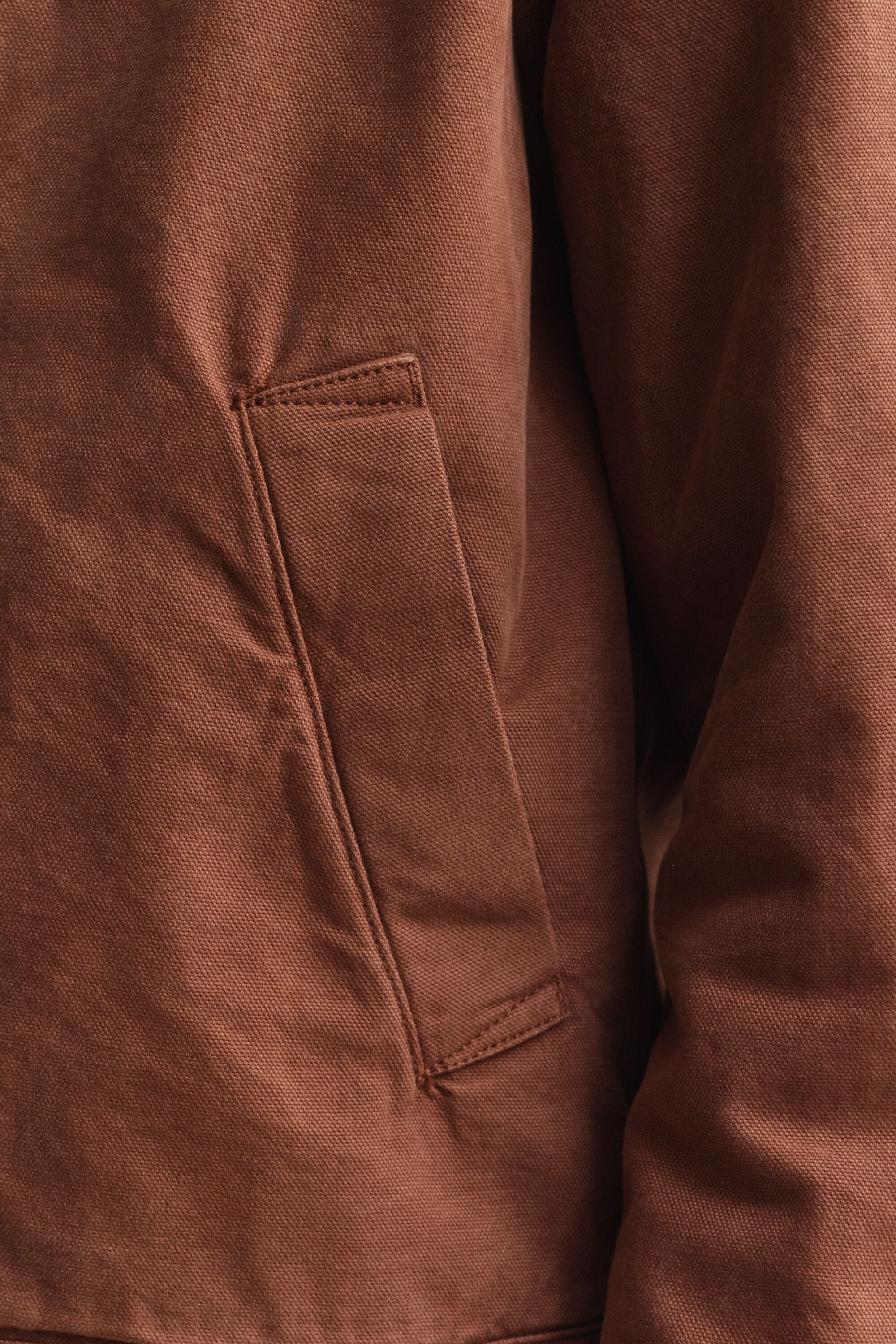 Giacca in tela di cotone