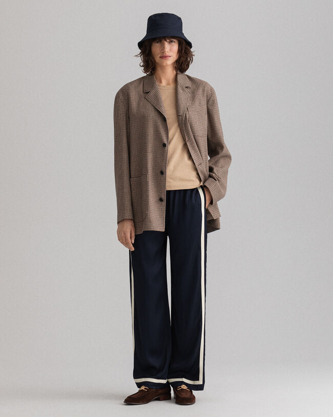 Pantaloni Pull-On in raso