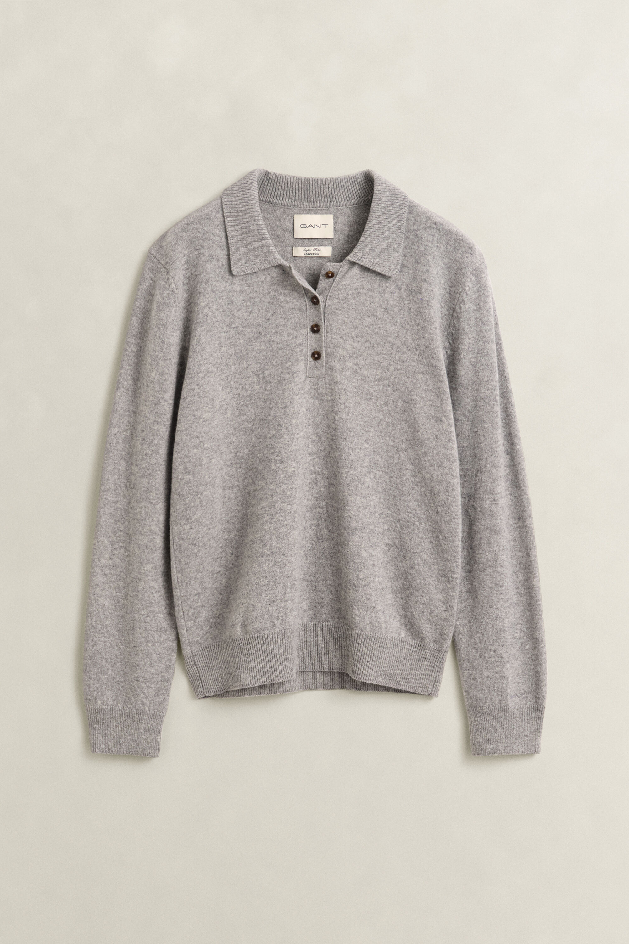 Maglia rugger in lana d'agnello