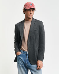 Pantaloni in jersey Two-Toned in twill