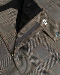 Pantaloni da abito a quadri Glen Check