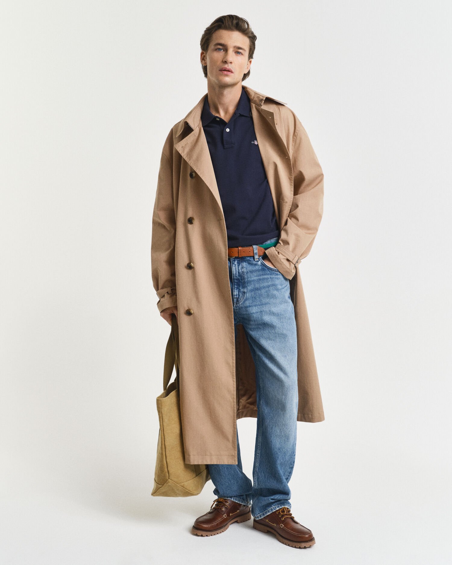 Polo Shield in piqué slim fit