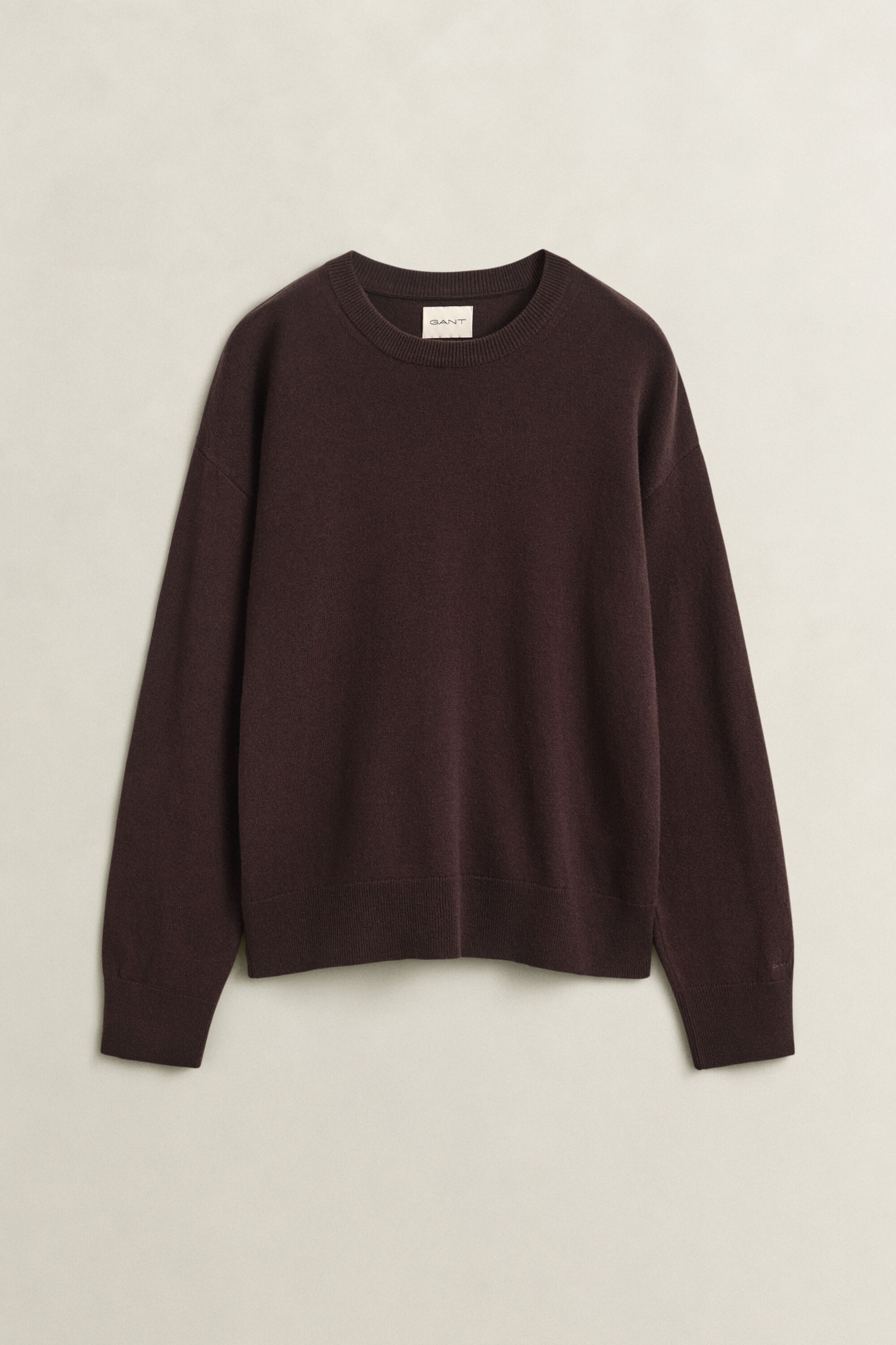 Maglia girocollo in finissima lana d’agnello