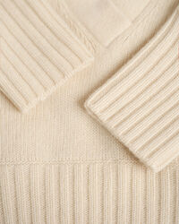Maglia Wrangler x GANT Varsity in misto cashmere con scollo a V