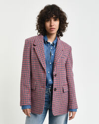 Blazer pied-de-poule regular fit