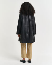 Impermeabile in pelle