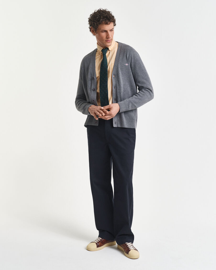 Cardigan casual in cotone