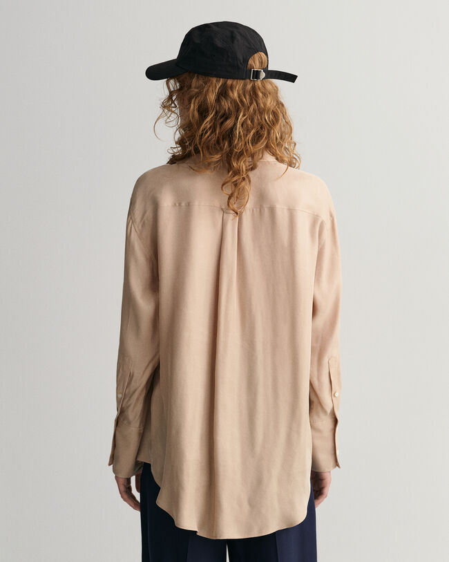 Camicia con tasca con patta relaxed fit