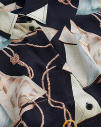 Abito chemisier Sailing Print slim fit