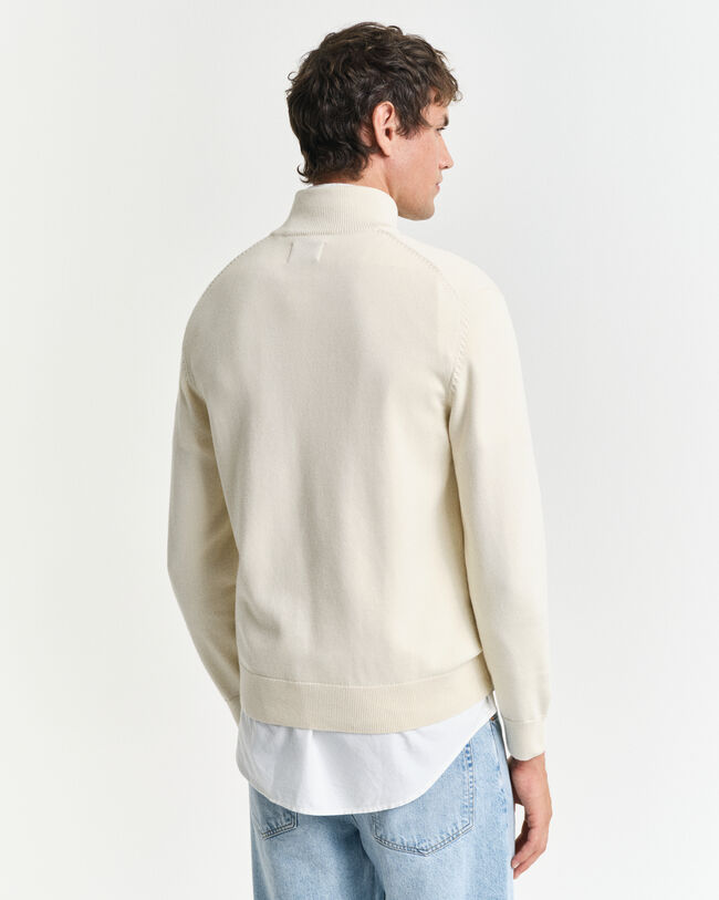 Maglia con zip corta Nautical e bandiere