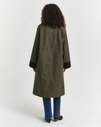 Impermeabile in cotone cerato