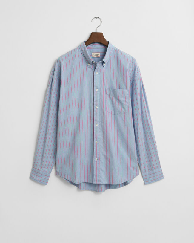 Camicia Oxford a righe Dreamy oversize