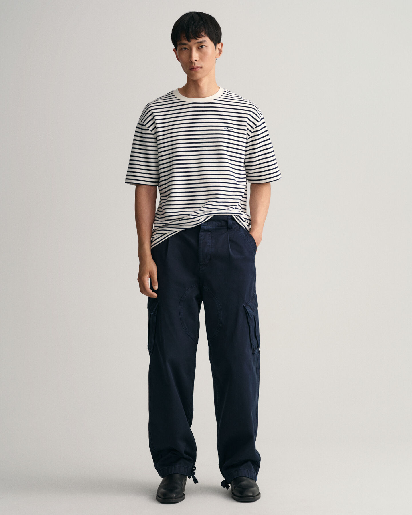 T-Shirt pesante a righe