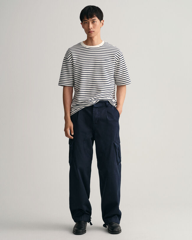 T-Shirt pesante a righe