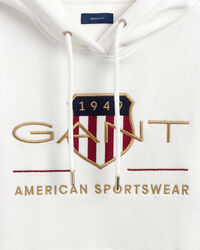 Felpa Archive Shield con cappuccio