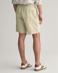 Pantaloncini in lino e cotone