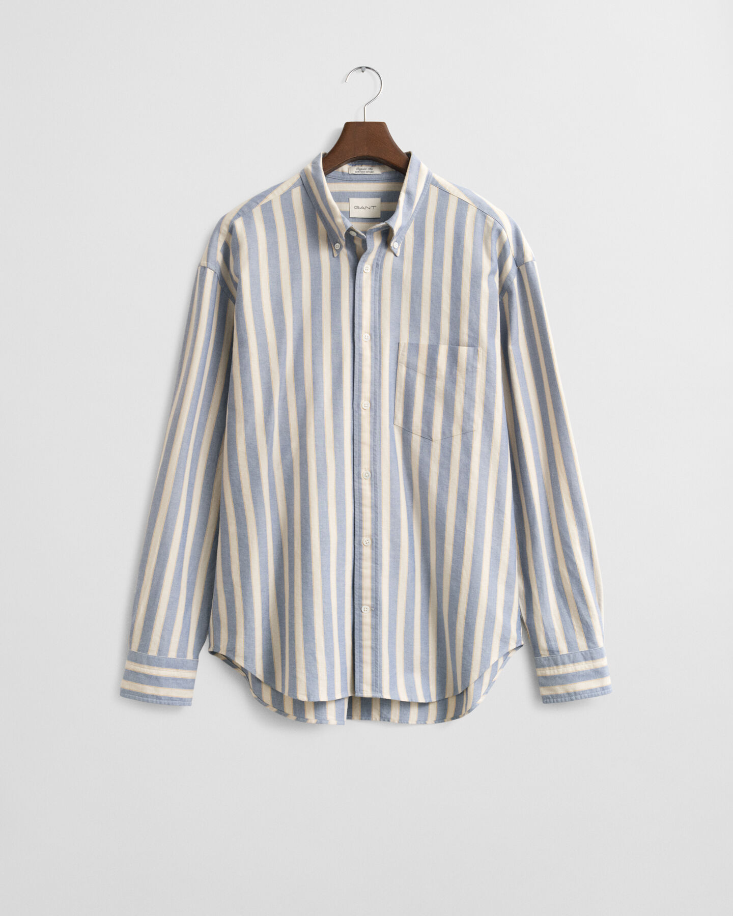 Camicia Oxford a righe Heritage relaxed fit