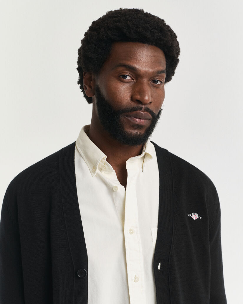 Cardigan casual in cotone