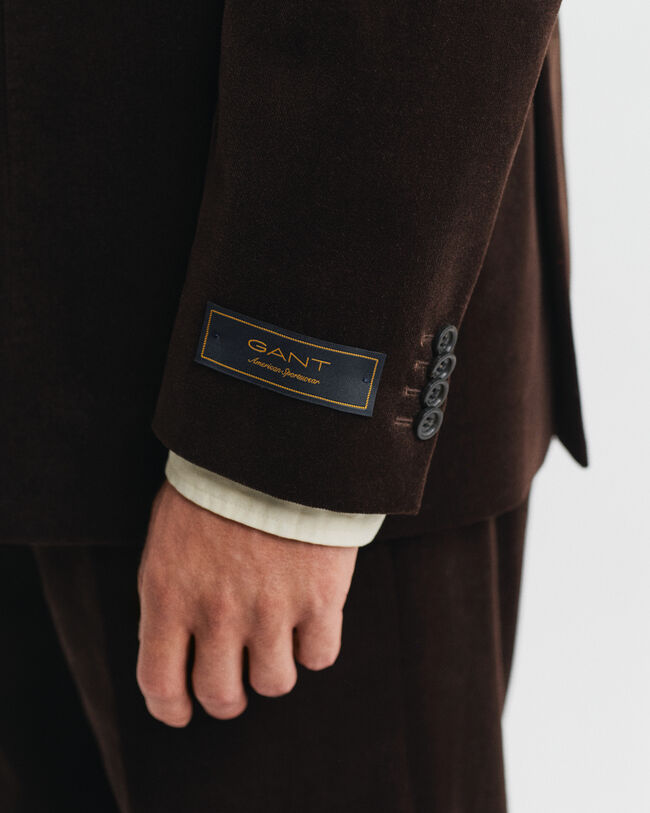 Giacca da abito in velluto