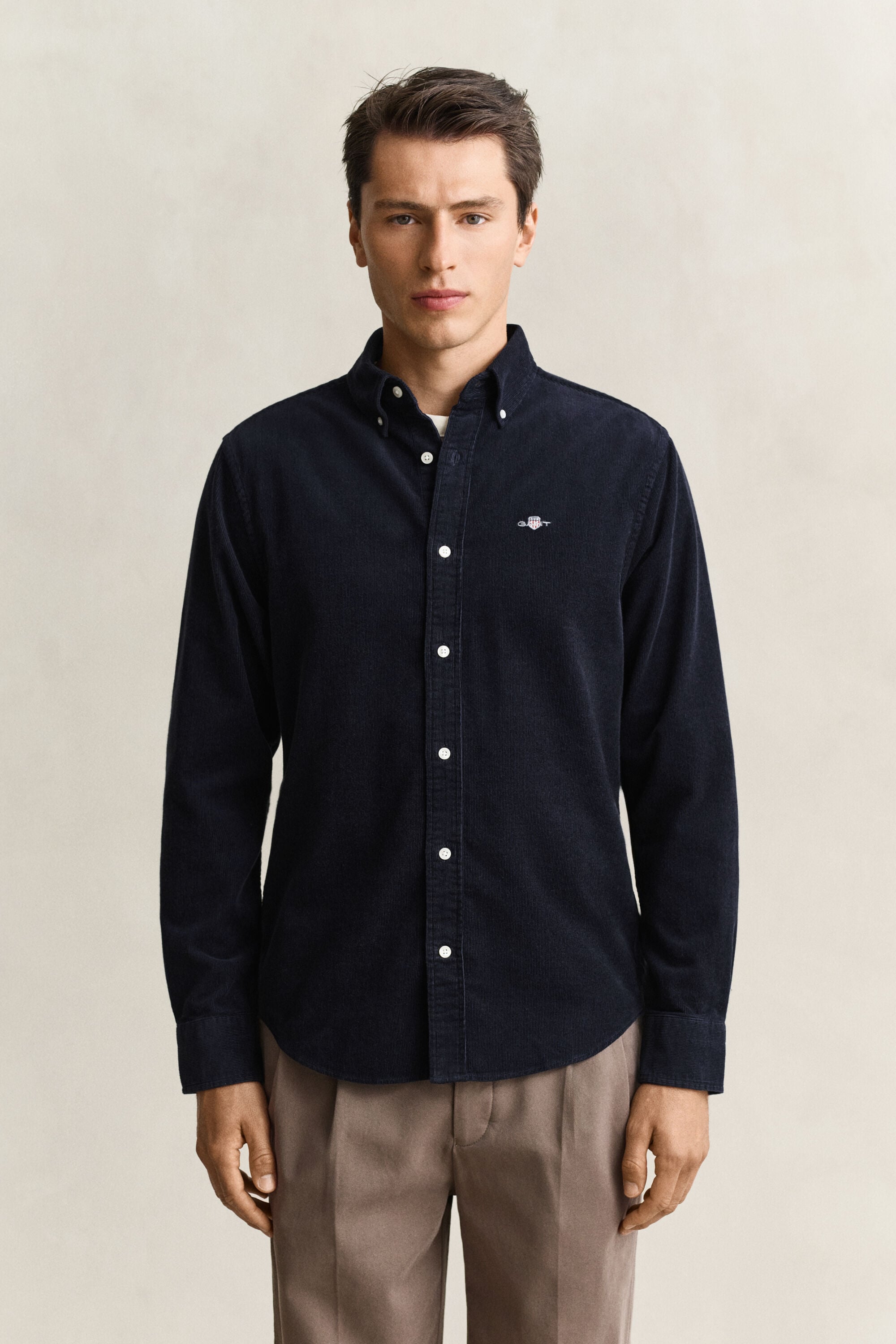 Camicia in velluto a coste