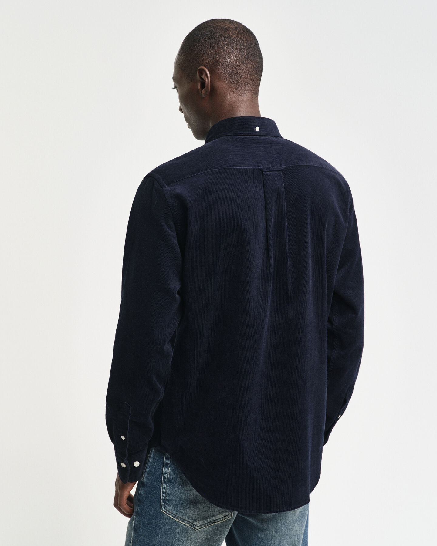 Camicia in velluto a coste regular fit