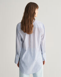 Camicia a righe con polsini ampi relaxed fit