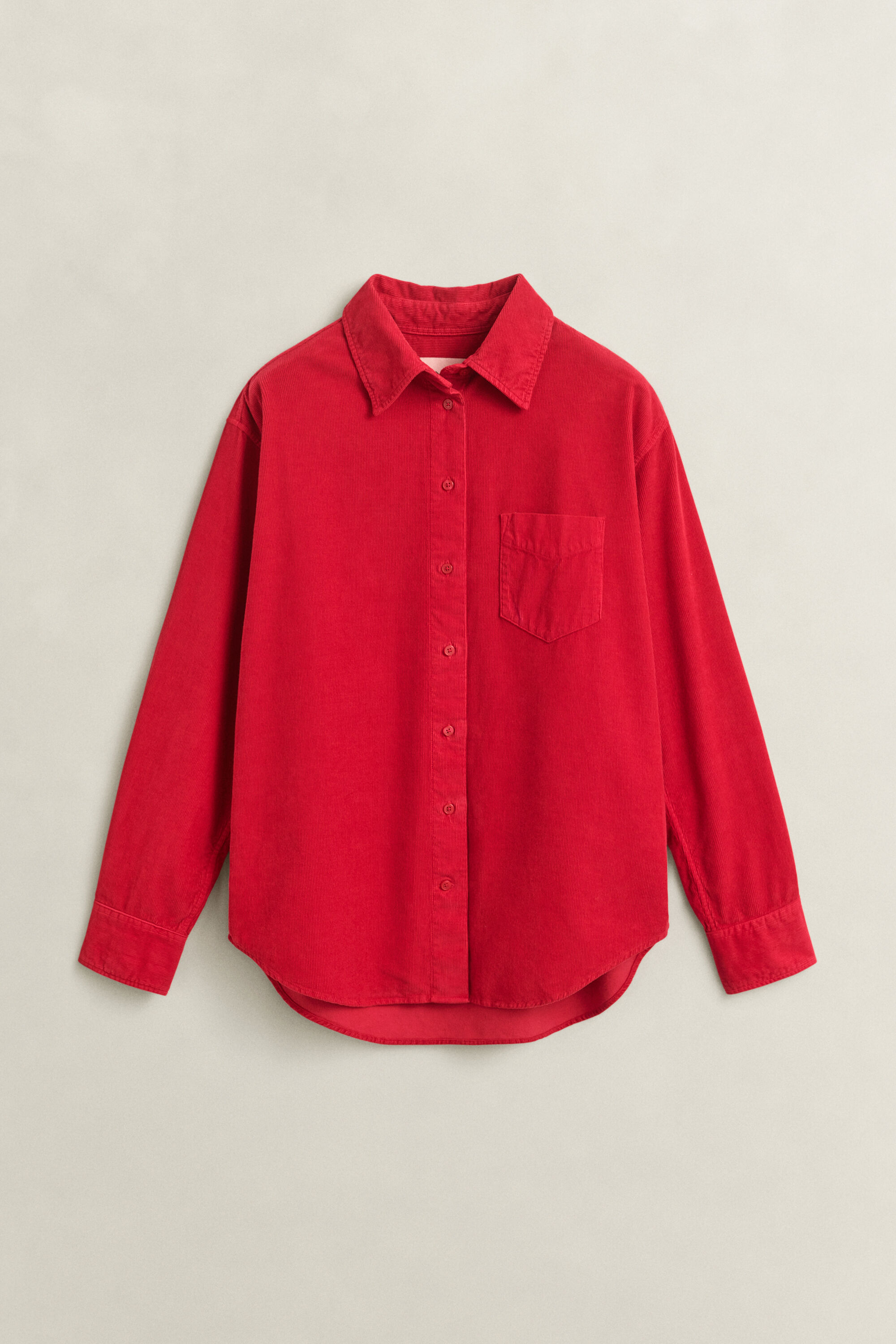 Camicia in velluto a coste relaxed