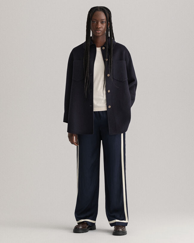 Giacca-camicia cucita a mano