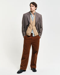 Gilet in lana con bottoni