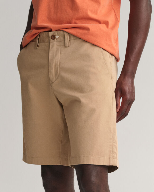 Pantaloncini chino Hallden in twill slim fit