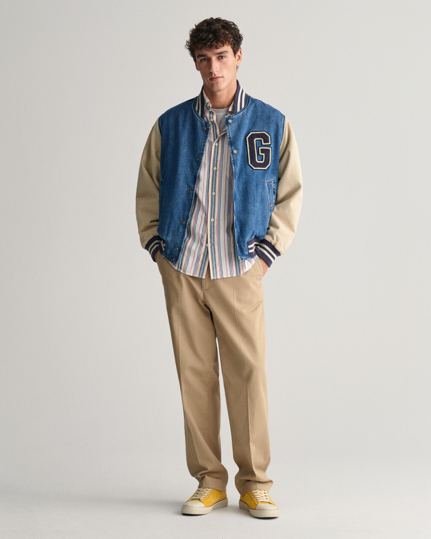 Camicia Archive Oxford a righe regular fit 