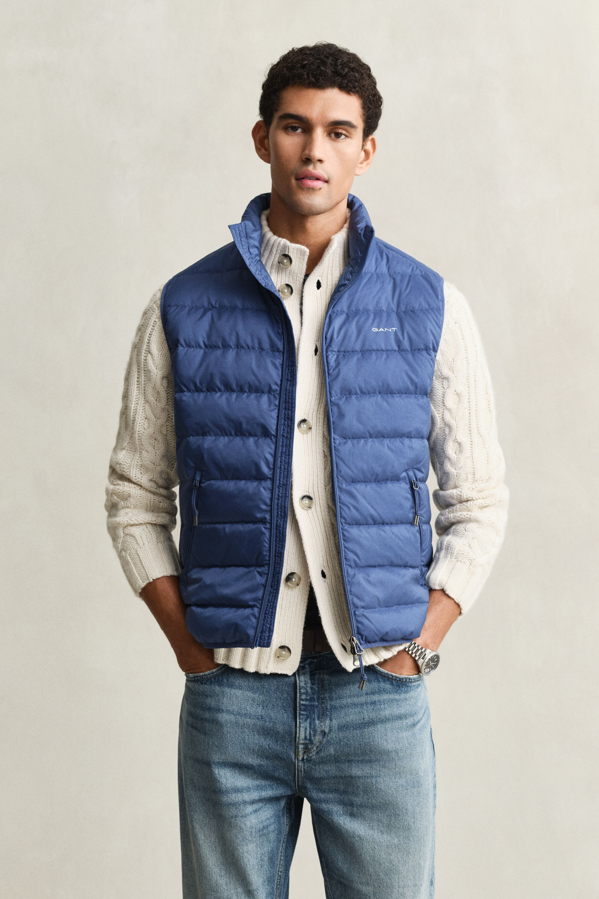 Smanicato leggero in piumino