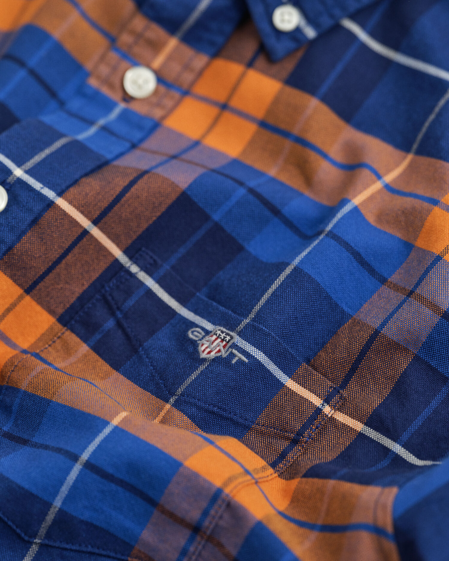 Camicia Oxford a quadri Teens