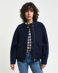 Giacca Harrington in lana