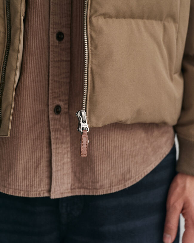 Piumino in flanella imbottito