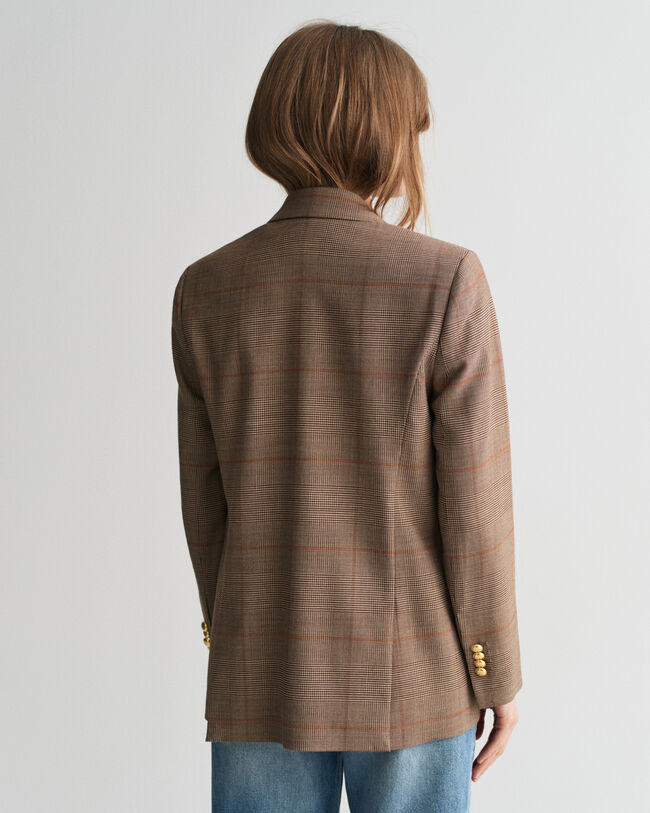 Blazer Club regular fit a quadri