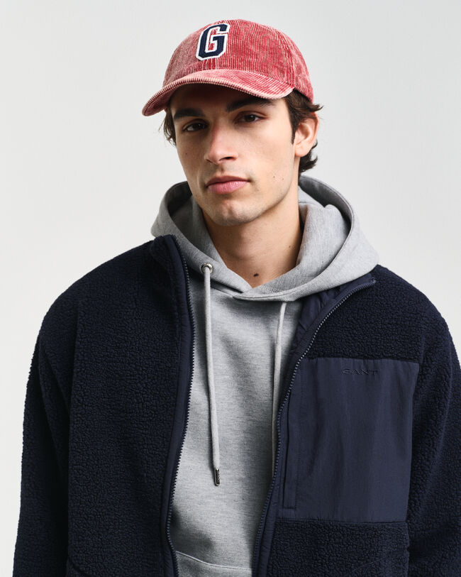 Pile double-face con zip