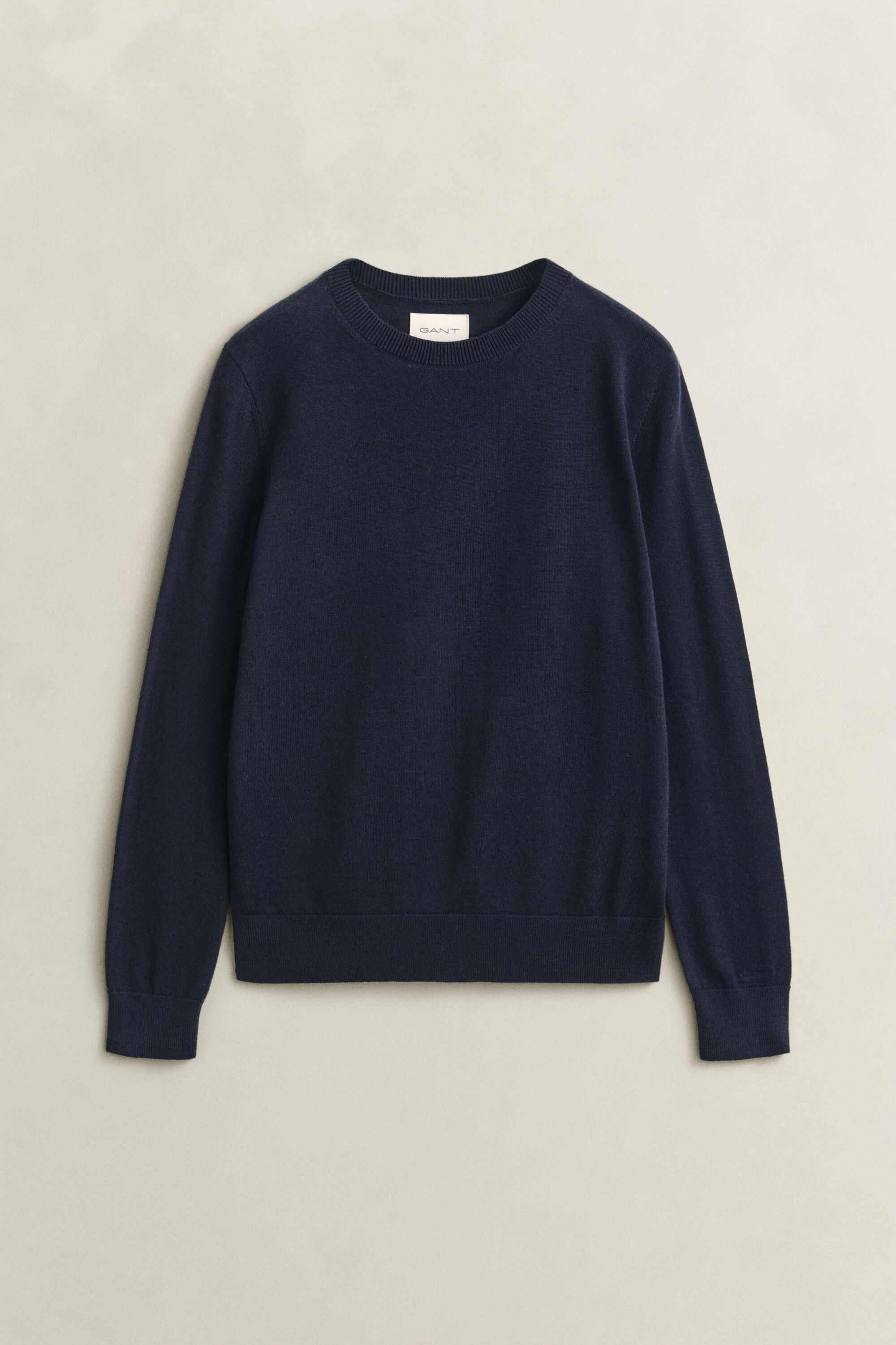 Maglia girocollo in finissima lana merino