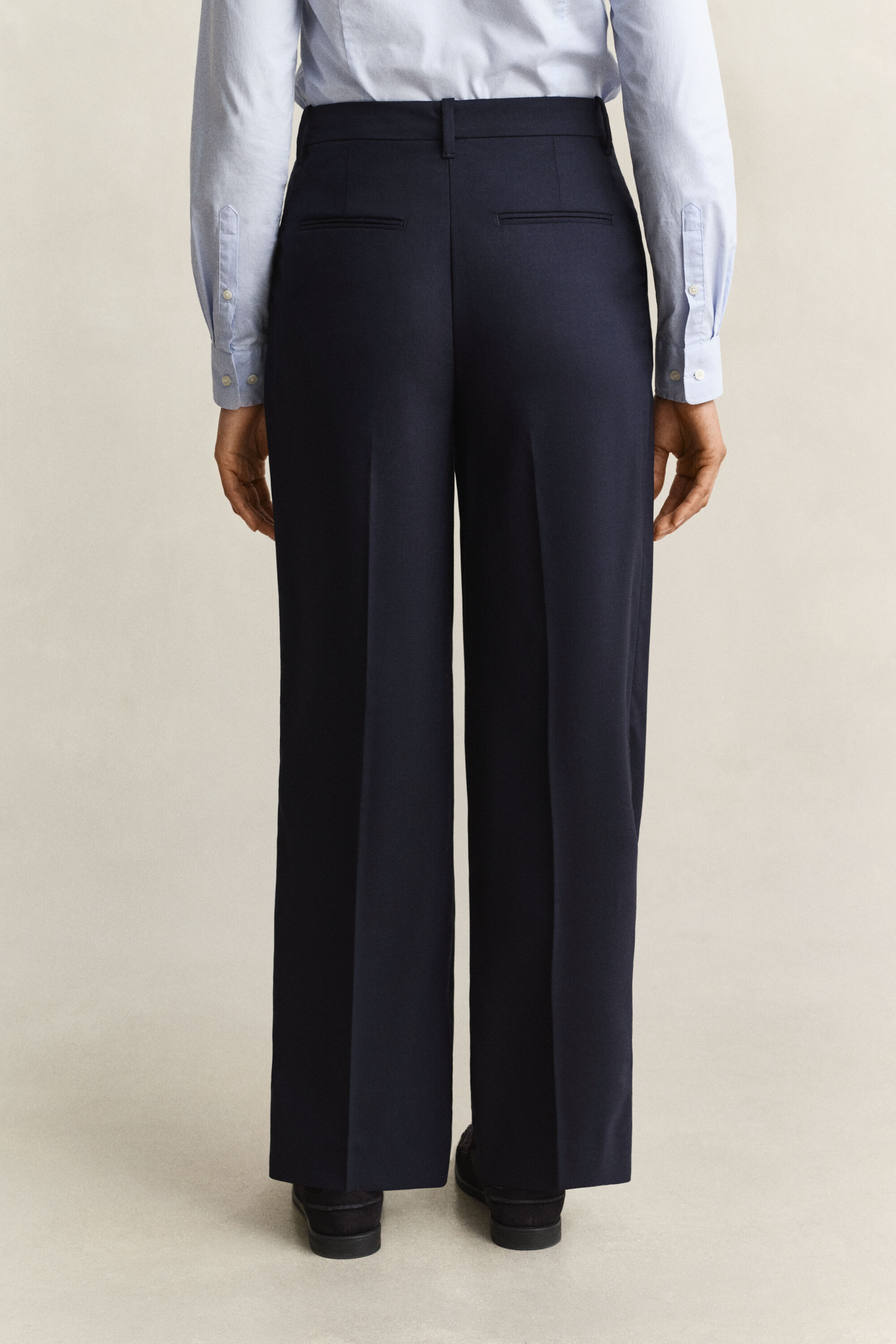Pantaloni sartoriali in lana