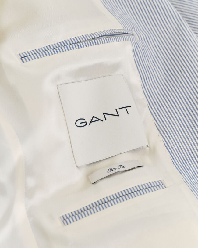 Giacca per abito seersucker slim fit