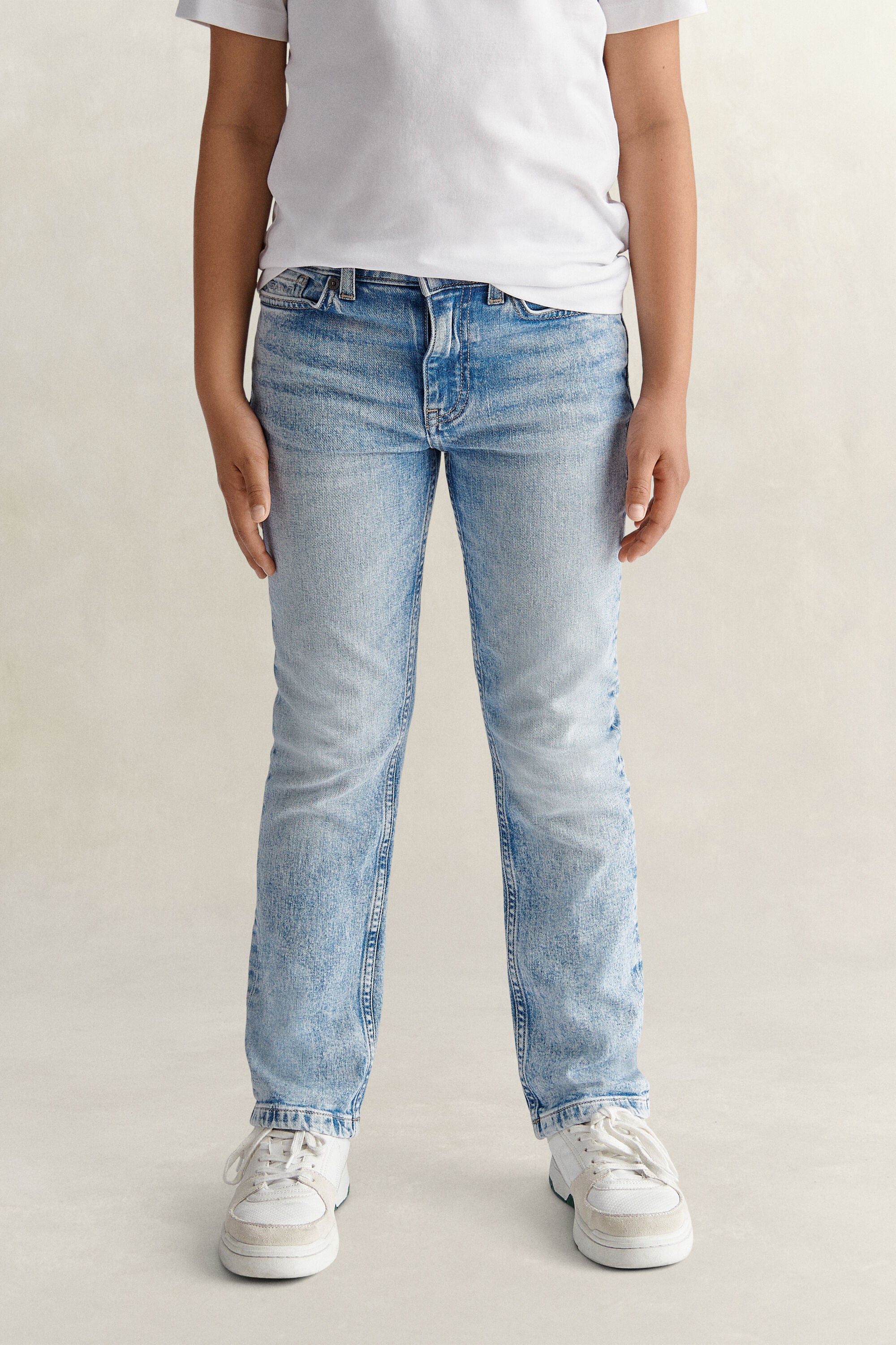 Jeans Teen Boys con vestibilità dritta