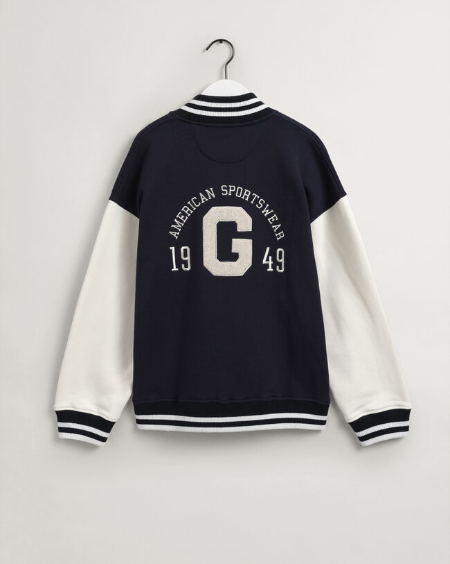 Giacca GANT Varsity in jersey teens