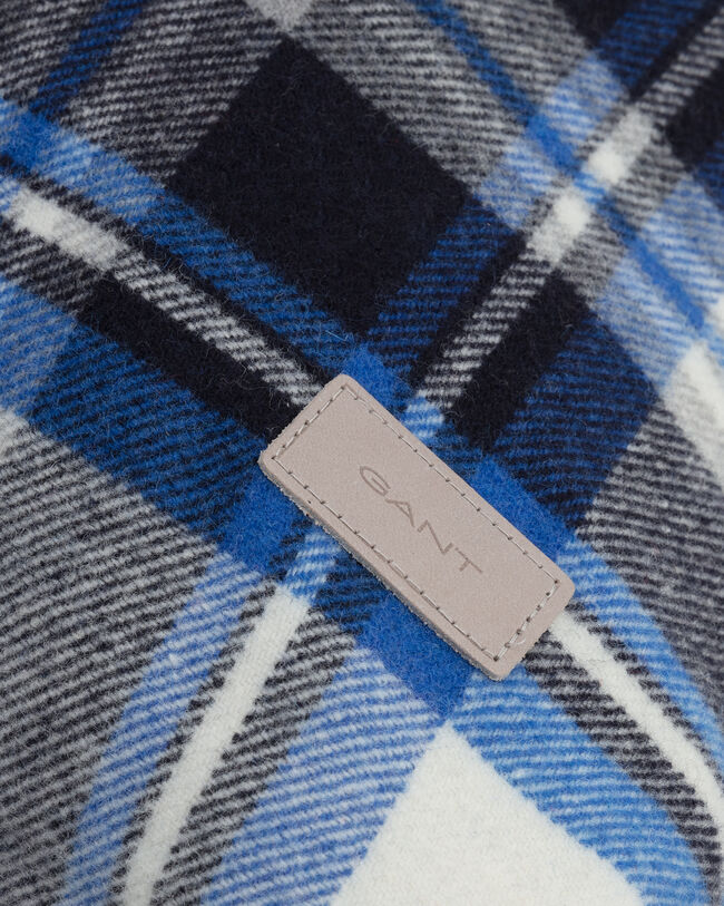 Copricuscino a quadri scozzesi